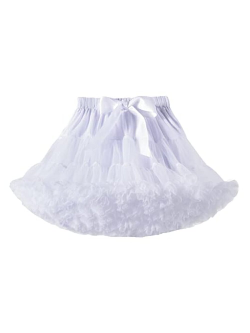 Girls Tutu Skirt Fluffy Tulle Ballet Birthday Party Dress Up